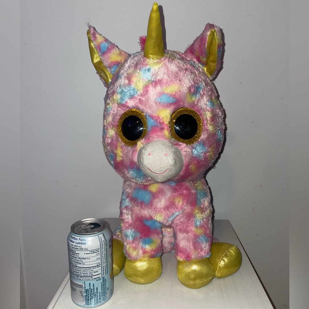 Colorful Unicorn TY Plush Toy